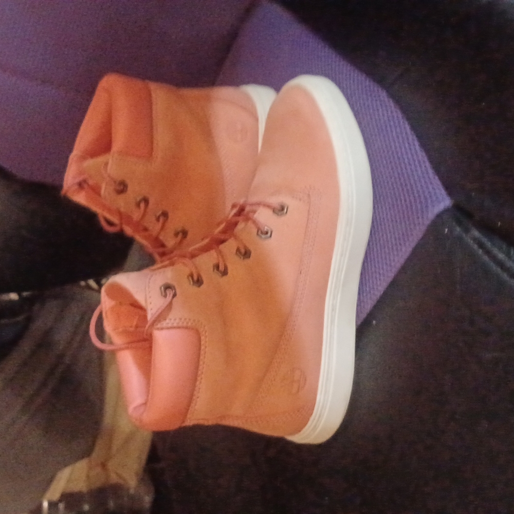 Timberland Women's Boots, Pink,, Size 7.5 usa